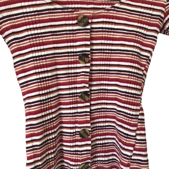 AERO Striped Long-Sleeve Button Shirt - Picture 2 of 4